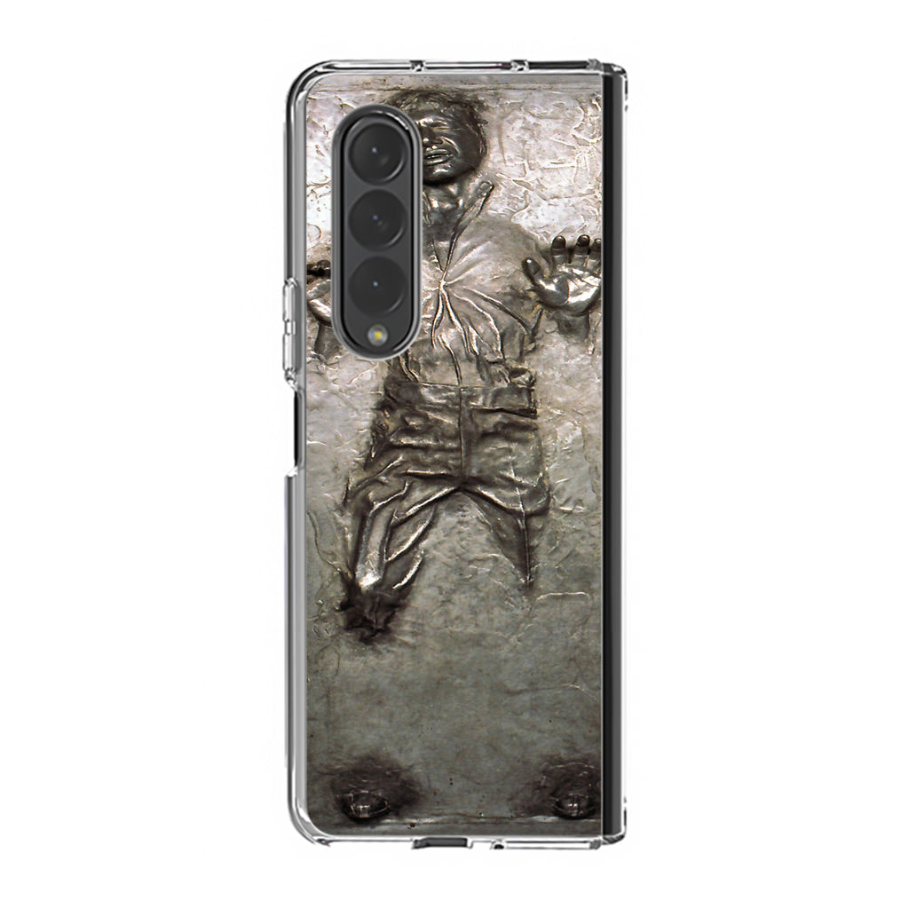 Han Solo in Carbonite Samsung Galaxy Z Fold 3 Case