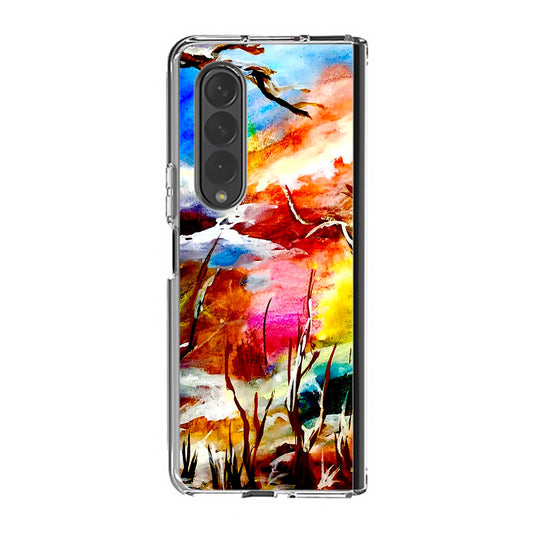 I Sense Winter's Wonderful Warmth Samsung Galaxy Z Fold 3 Case