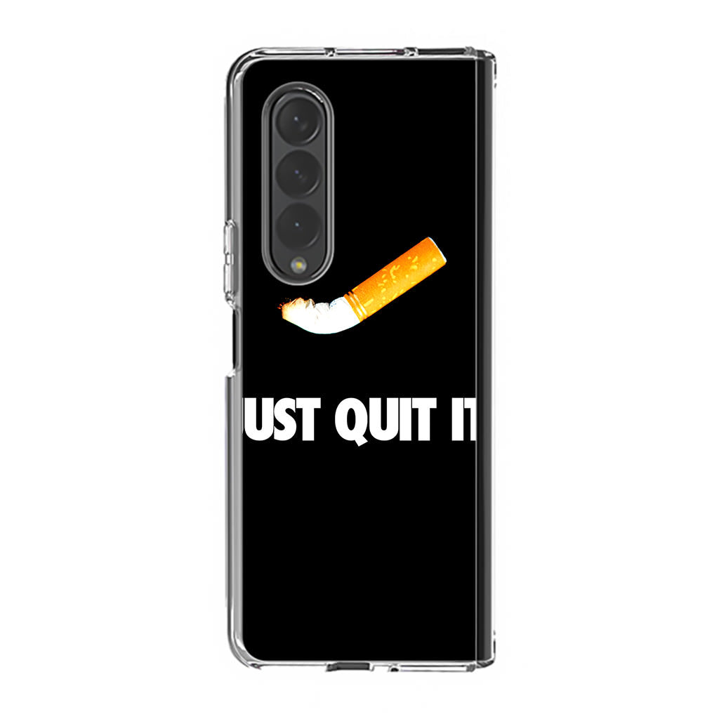 Just Quit Smoking Samsung Galaxy Z Fold 3 Case