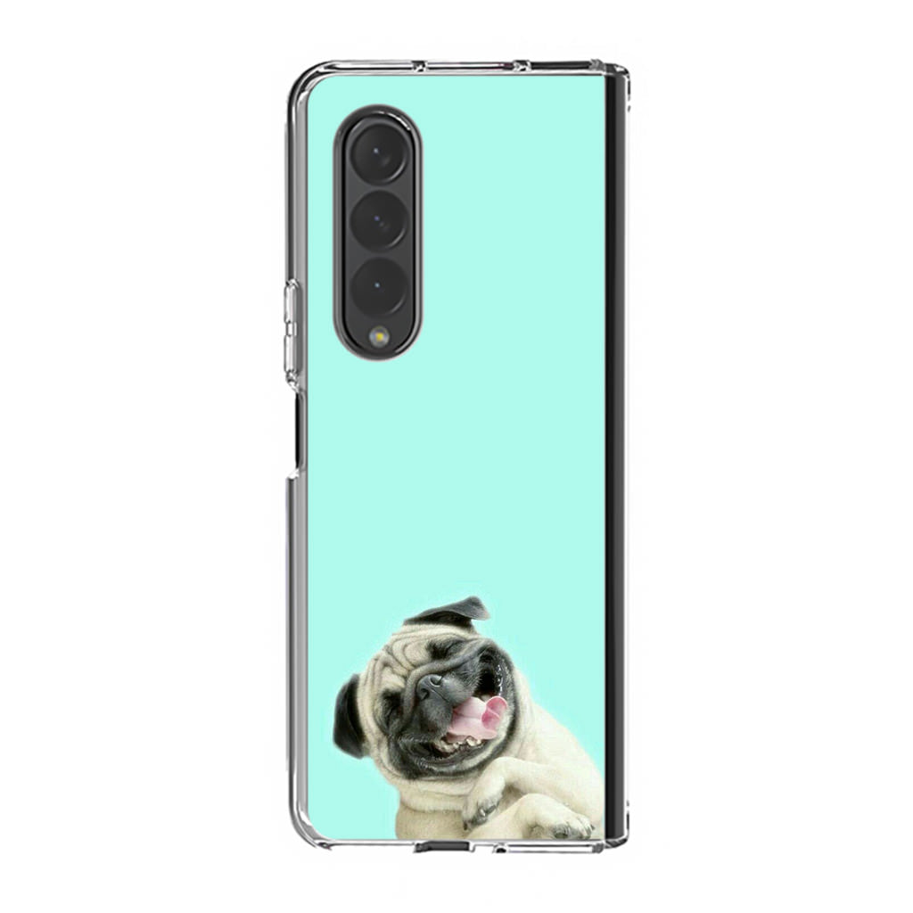 Laughing Pug Samsung Galaxy Z Fold 3 Case