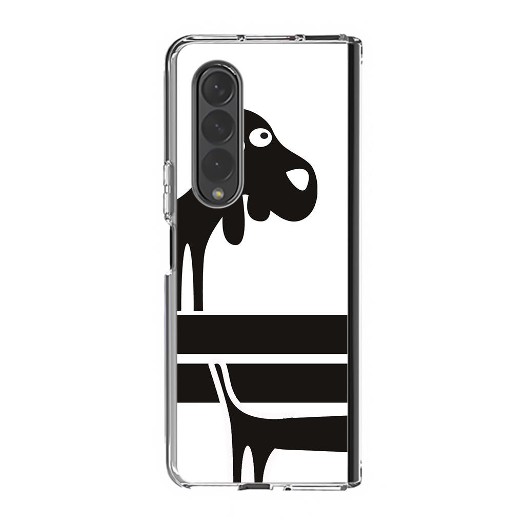 Long Dog Samsung Galaxy Z Fold 3 Case