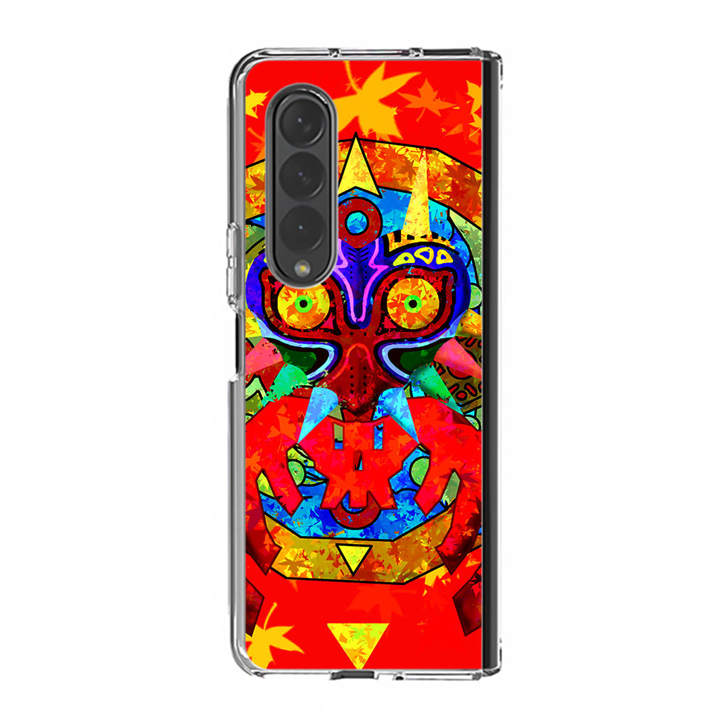 Majora Mask Fall Samsung Galaxy Z Fold 3 Case