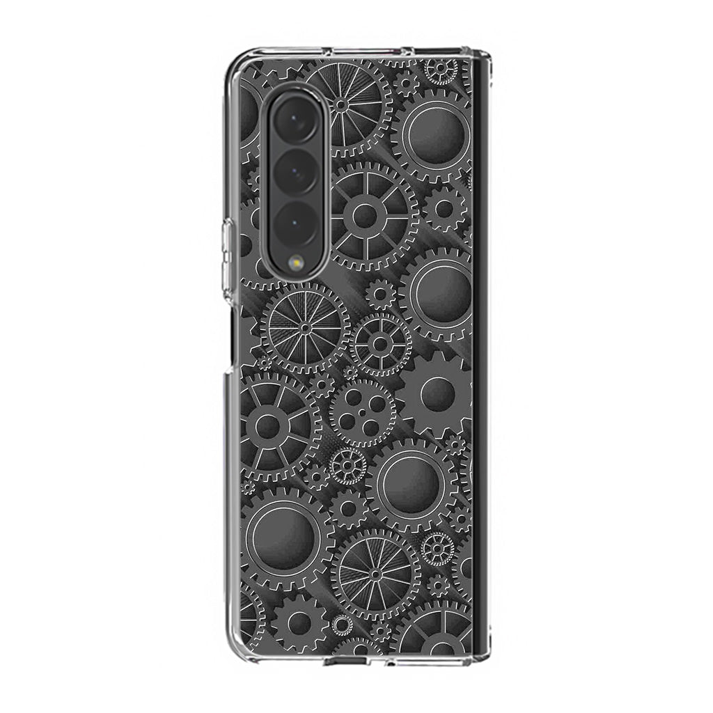 Mechanical Gears Samsung Galaxy Z Fold 4 Case