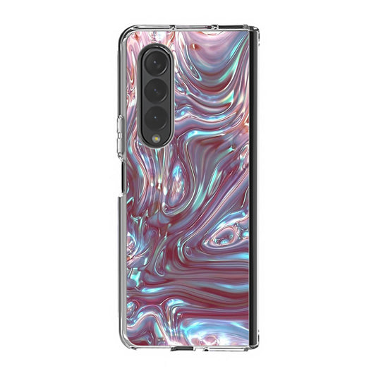 Metallic Liquid Samsung Galaxy Z Fold 3 Case