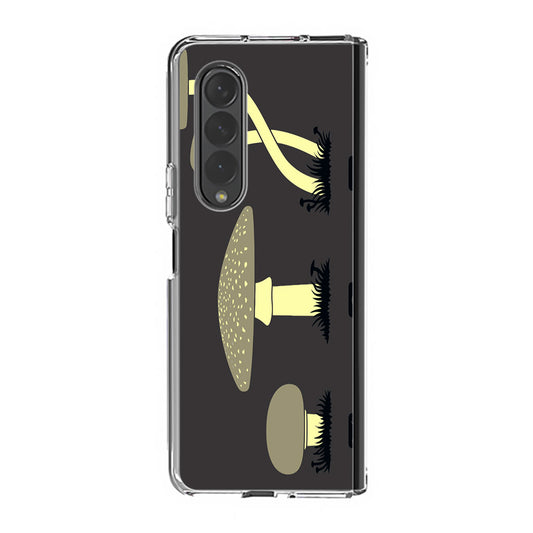 Mushroom Minimalism Samsung Galaxy Z Fold 3 Case