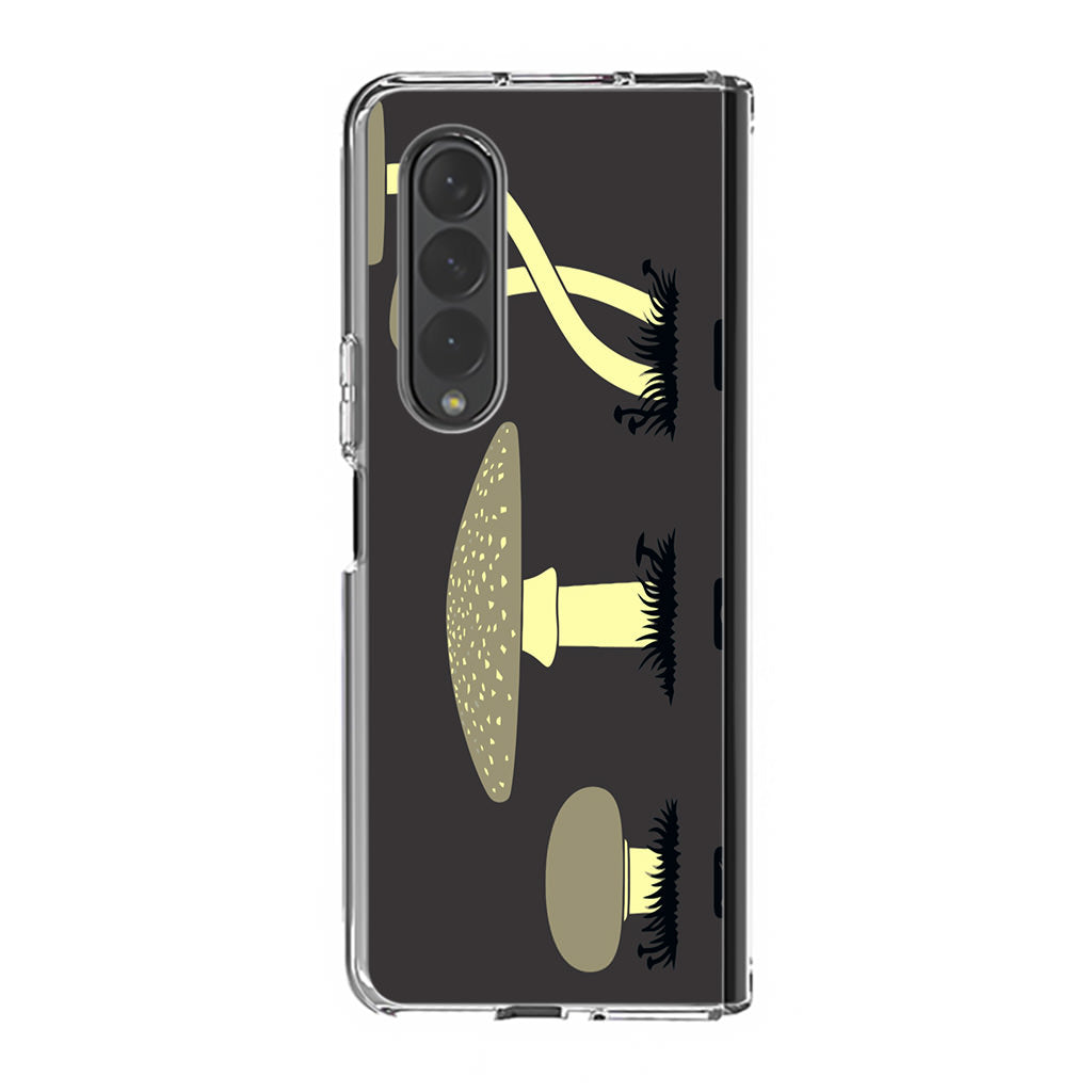 Mushroom Minimalism Samsung Galaxy Z Fold 4 Case