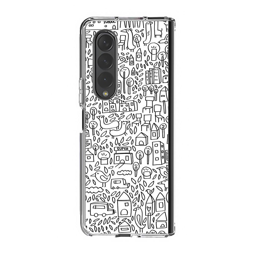 Neighborhood Samsung Galaxy Z Fold 3 Case