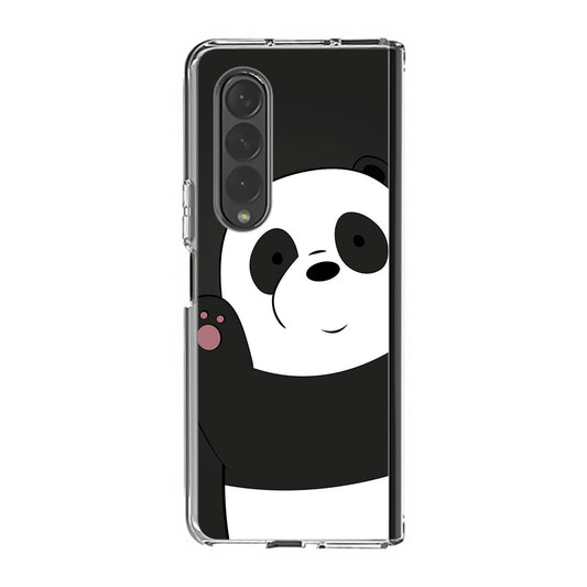 Pan Pan We Bare Bears Samsung Galaxy Z Fold 3 Case