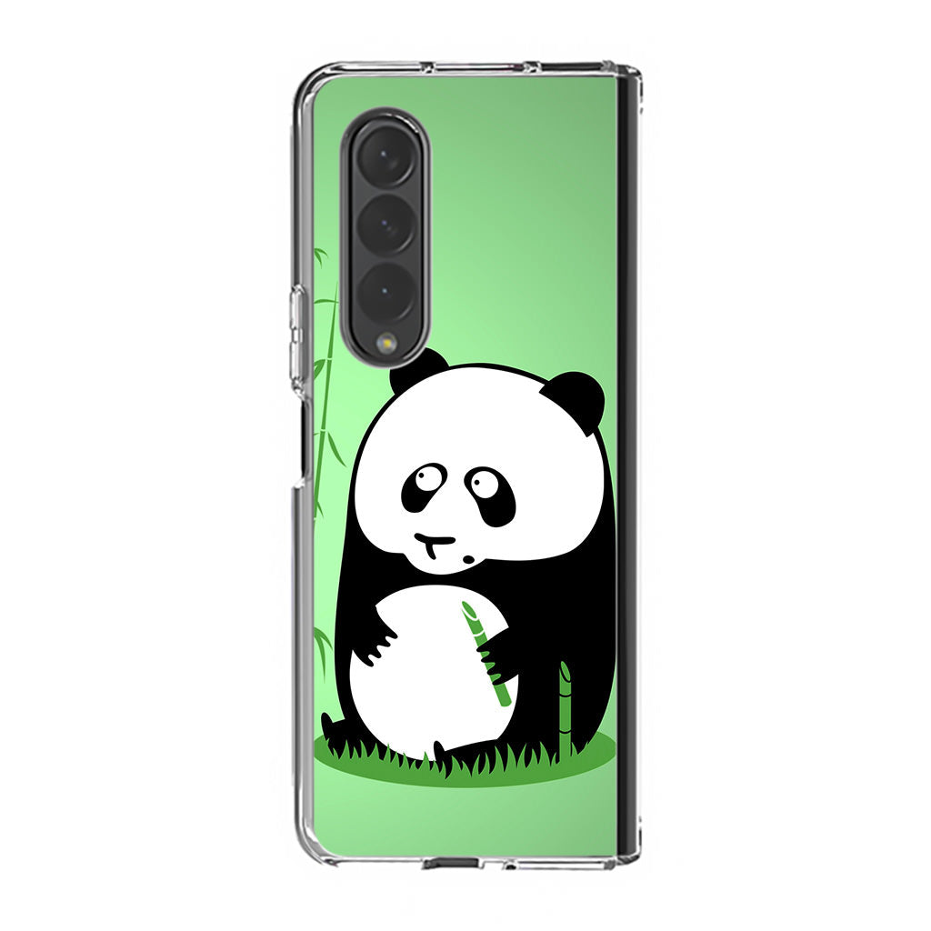 Panda Art Samsung Galaxy Z Fold 3 Case