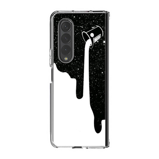 Pouring Milk Into Galaxy Samsung Galaxy Z Fold 3 Case