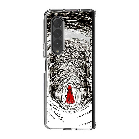 Red Riding Hood Samsung Galaxy Z Fold 3 Case