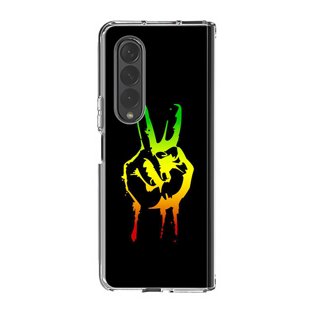 Reggae Peace Samsung Galaxy Z Fold 3 Case