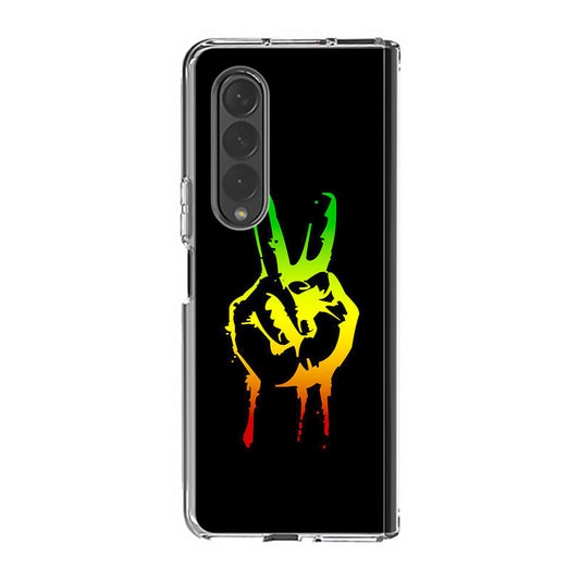 Reggae Peace Samsung Galaxy Z Fold 3 Case