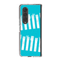 Rock–paper–scissors Zebra Crossing Samsung Galaxy Z Fold 3 Case