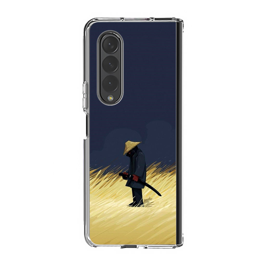 Samurai Minimalist Samsung Galaxy Z Fold 3 Case