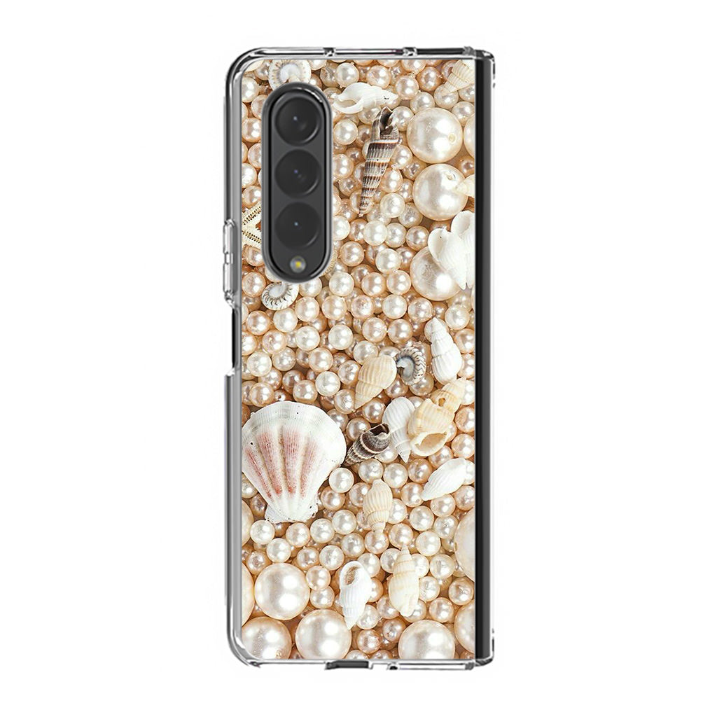 Shiny Pearl Samsung Galaxy Z Fold 3 Case