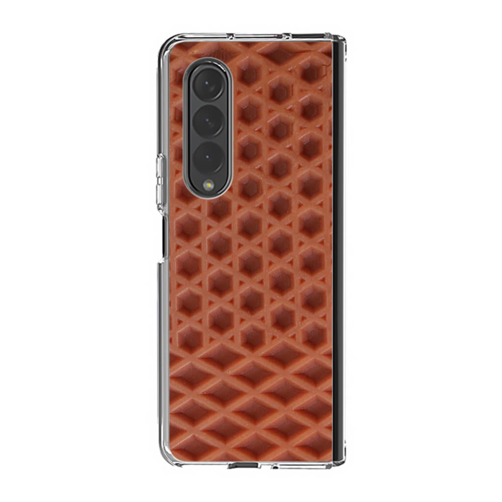 Shoe Soles Pattern Samsung Galaxy Z Fold 3 Case