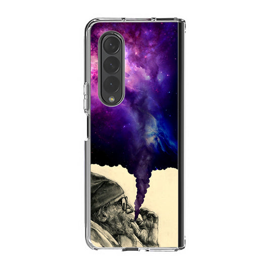 Smoking Galaxy Samsung Galaxy Z Fold 3 Case