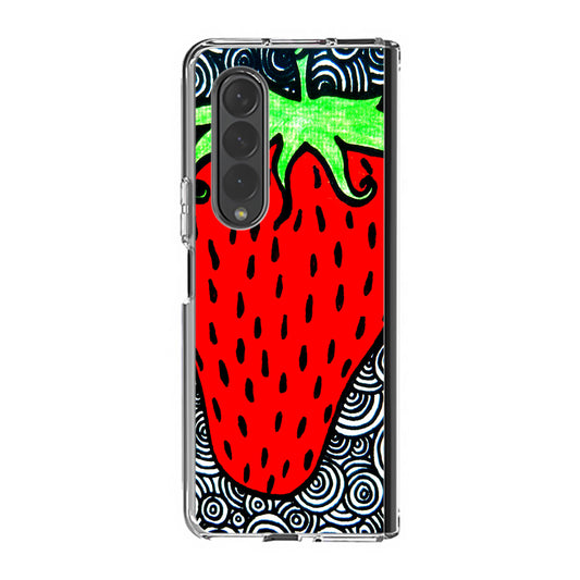 Strawberry Fields Forever Samsung Galaxy Z Fold 3 Case