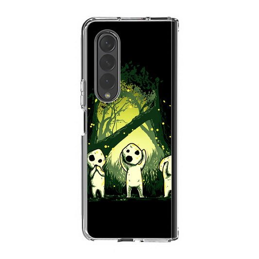 Three Wise Of Kodama Samsung Galaxy Z Fold 3 Case