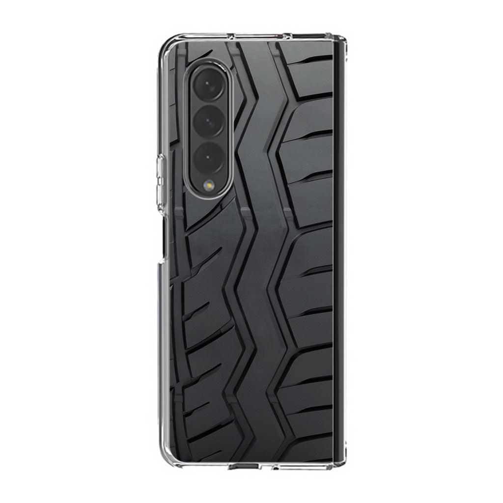 Tire Pattern Samsung Galaxy Z Fold 3 Case