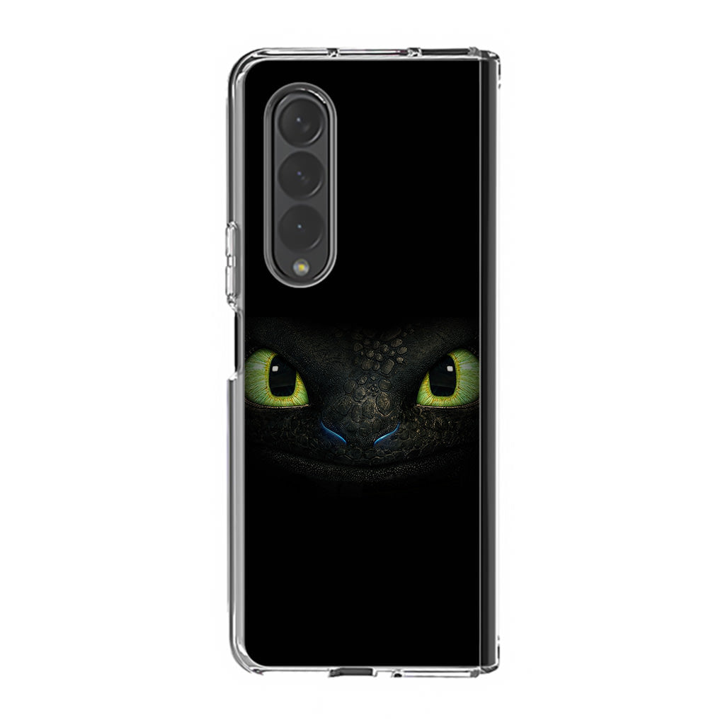 Toothless Dragon Sight Samsung Galaxy Z Fold 3 Case