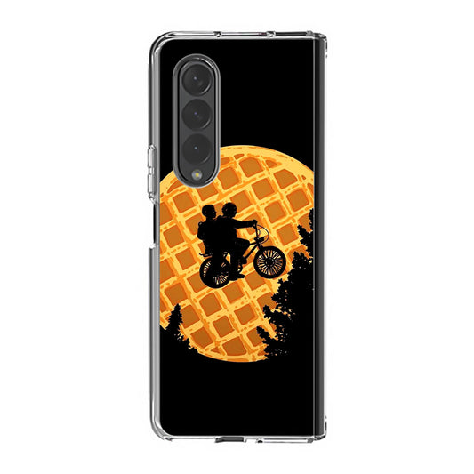 Waffle Moon Stranger Things Samsung Galaxy Z Fold 3 Case