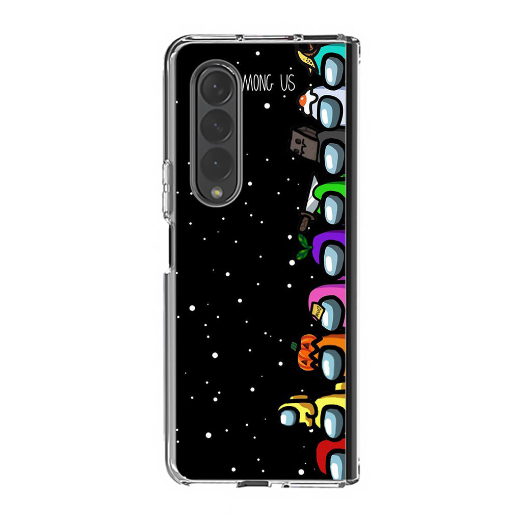 Among Us Crewmate Samsung Galaxy Z Fold 3 Case