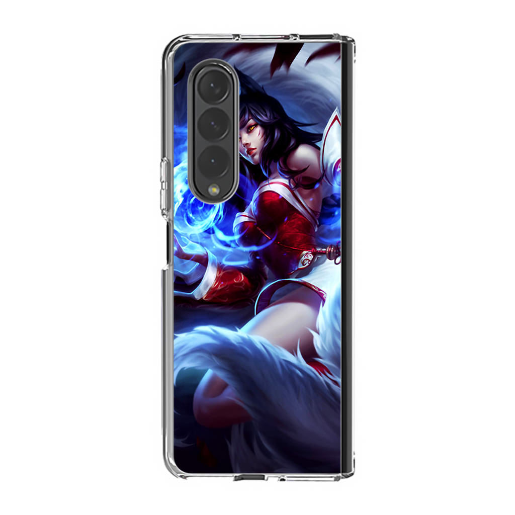 Ahri Demon Fox Samsung Galaxy Z Fold 3 Case