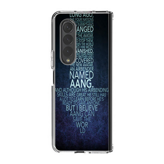 Avatar Quotes Samsung Galaxy Z Fold 4 Case