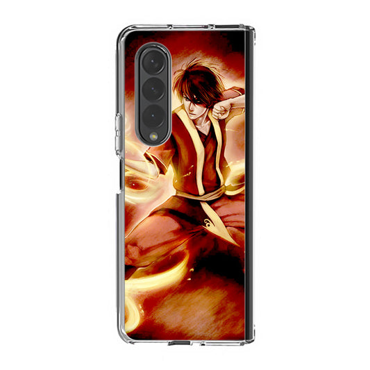 Avatar The Last Airbender Prince Zuko Samsung Galaxy Z Fold 3 Case