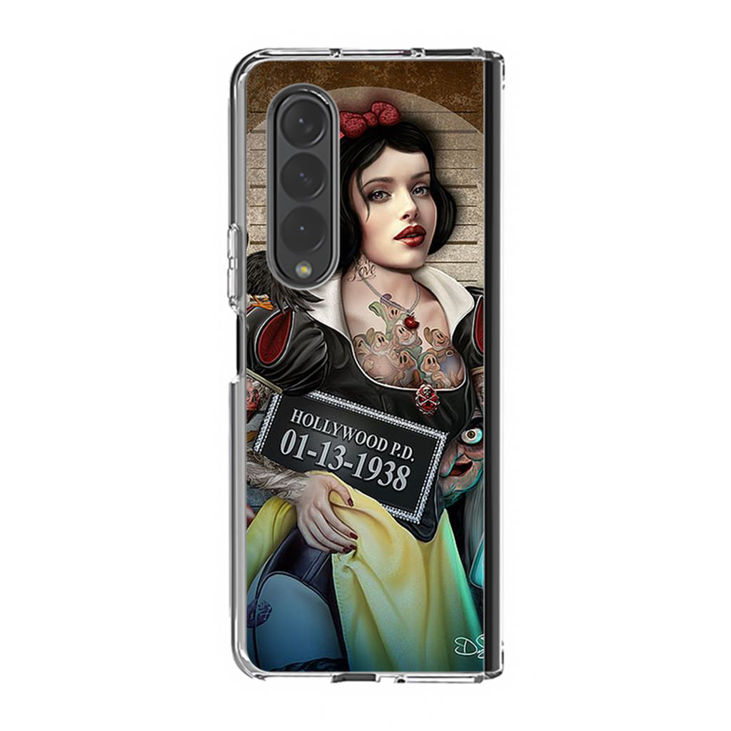 Bad Snow White Samsung Galaxy Z Fold 3 Case