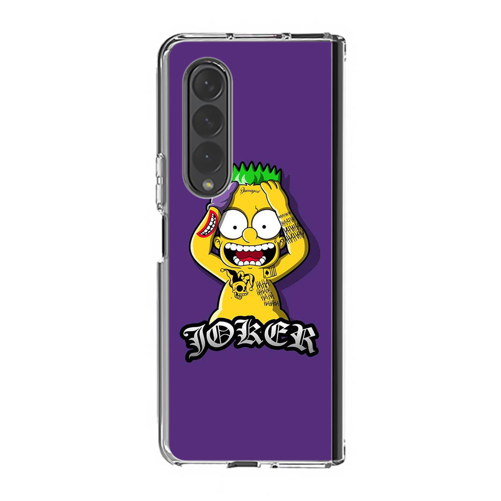 Bart Joker Samsung Galaxy Z Fold 3 Case