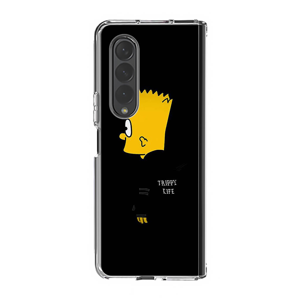 Bart Trippy Life Samsung Galaxy Z Fold 3 Case