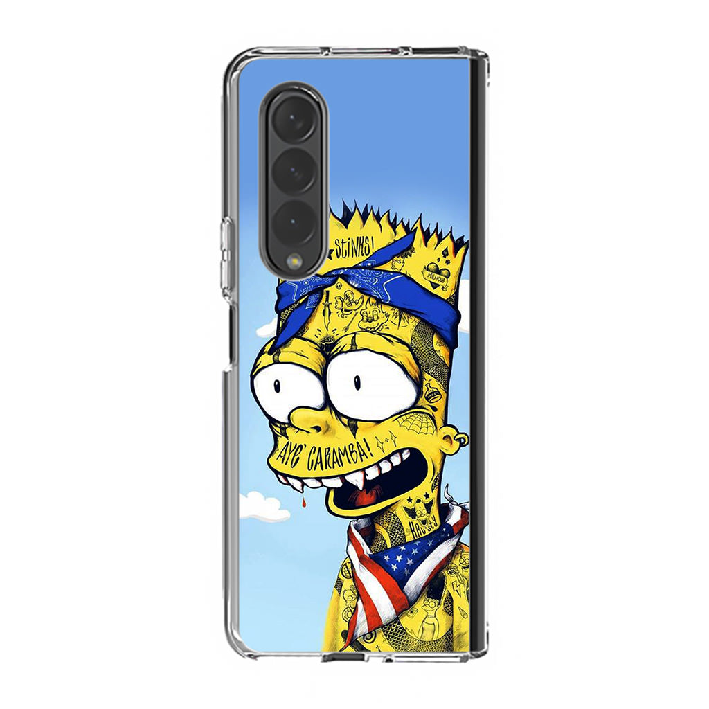 Bootleg Bart Samsung Galaxy Z Fold 3 Case