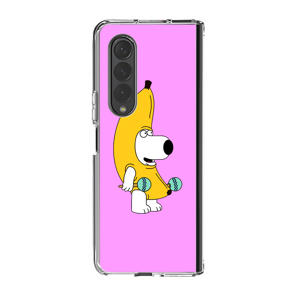 Brian Peanut Butter Jelly Time Samsung Galaxy Z Fold 3 Case