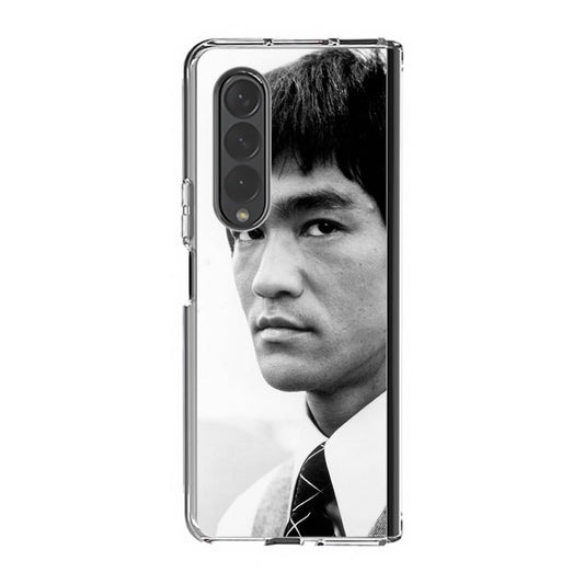 Bruce Lee B&W Samsung Galaxy Z Fold 3 Case