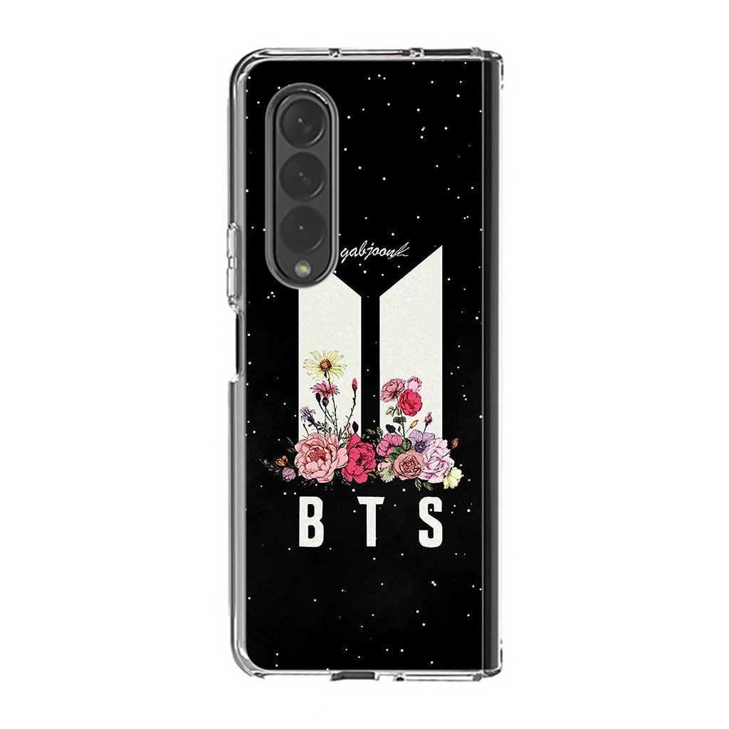 BTS Flower Samsung Galaxy Z Fold 4 Case