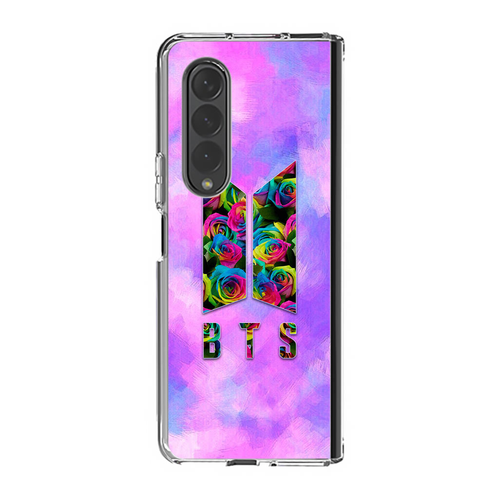 BTS Flower Logo Samsung Galaxy Z Fold 3 Case