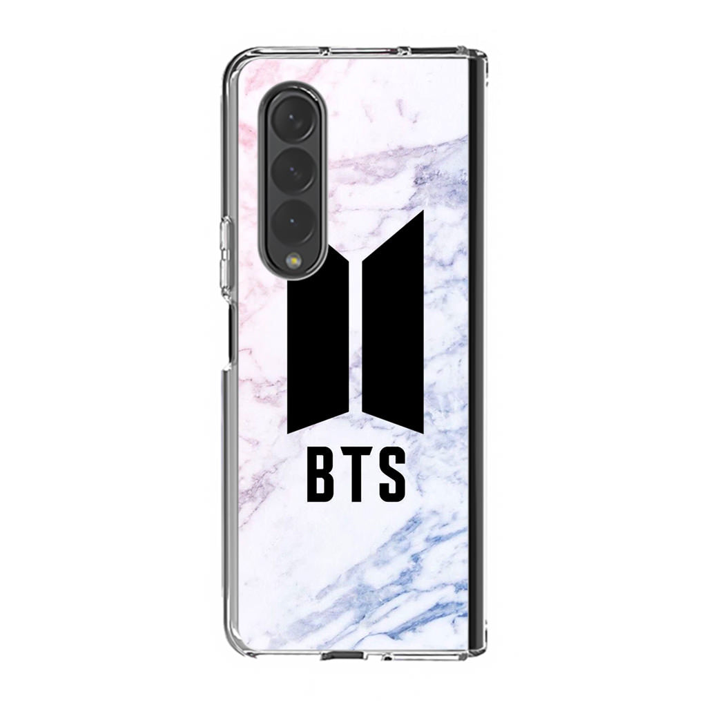 BTS Marble Samsung Galaxy Z Fold 4 Case