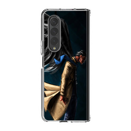 Castiel Supernatural Art Samsung Galaxy Z Fold 3 Case