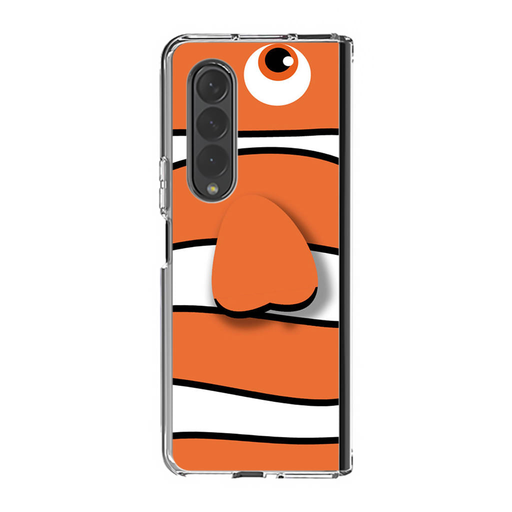 Clownfish Cartoon Samsung Galaxy Z Fold 3 Case