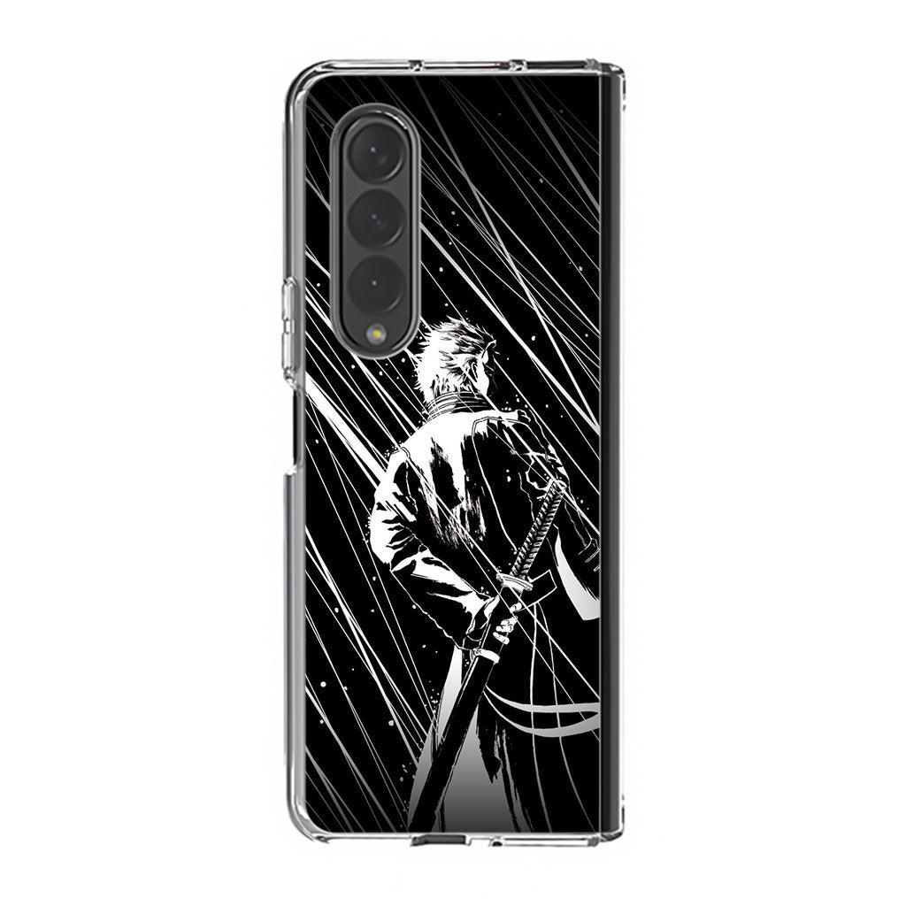 Vergil Black White Samsung Galaxy Z Fold 3 Case