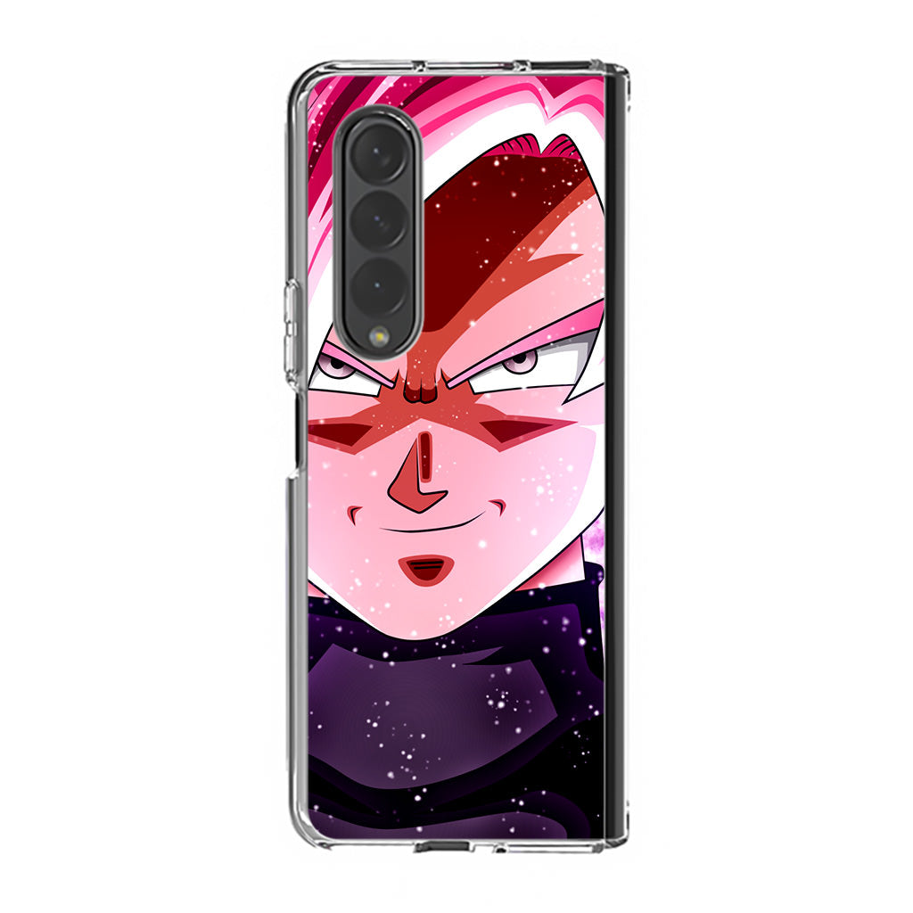 Dragon Ball Goku Black Rose Samsung Galaxy Z Fold 3 Case