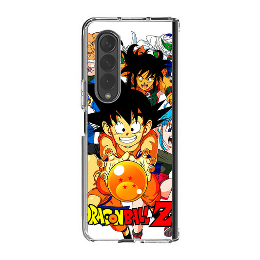 Dragon Ball Z Child Era Samsung Galaxy Z Fold 3 Case