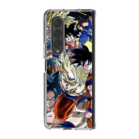 Dragon Ball Z Son Goku Samsung Galaxy Z Fold 3 Case