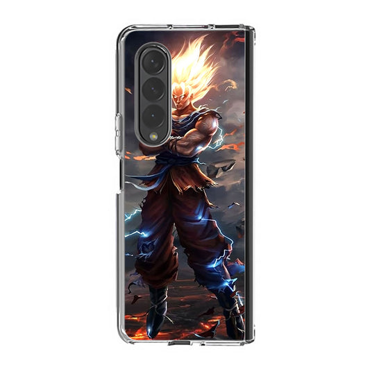 Evil Goku Samsung Galaxy Z Fold 3 Case