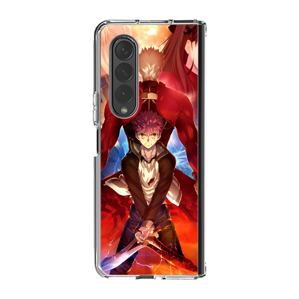 Fate/Stay Night Unlimited Blade Works Samsung Galaxy Z Fold 3 Case