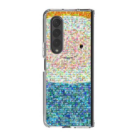 Finn Collage Samsung Galaxy Z Fold 3 Case