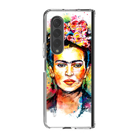 Frida Kahlo Painting Art Samsung Galaxy Z Fold 3 Case